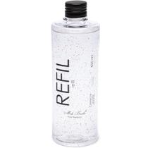 Refil Álcool Gel com Esferas 500ml Mels Brushes Cereja e Avelã