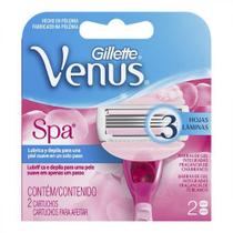 Refil Aparelho De Depilação Gillette Vênus Spa 2 Unidades com 2 Refil cada