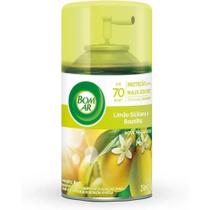 Refil Aromatizante Limão Siciliano e Baunilha 250ml Bom Ar