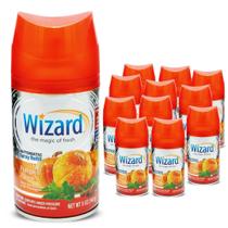Refil Automático de Spray Wizard 142g Aroma Pumpkin Spice - Pacote com 12 Refil Automático de Spray Wizard 142g Aroma Pumpkin Spice - Pacote com 12