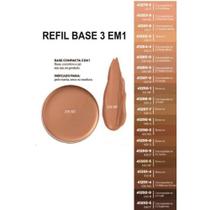 Refil Base compacta 3 em 1 9g Powerstay Avon