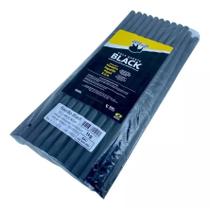 Refil Bastao Cola Quente Preta Grossa 11,2mm Martelinho Ouro 1kg
