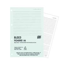 Refil Bloco Fichário A4 Yes 63g 96Fls Pautado BF96AS