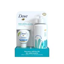 Refil Body Wash Dove Concentrate com frasco reutilizável de 120 ml