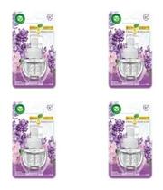 Refil Bom Ar 16ml Lavanda e Gerânio Kit 4 Elétrico Refil Bom Ar 16ml Lavanda e Gerânio Kit 4 Elétrico