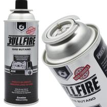 Refil butano bullfire para fogao 400ml - fu xing