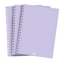 Refil C/ 48 Folhas Lilás P/ Caderno Smart Colegial DAC Refil C/ 48 Folhas Lilás P/ Caderno Smart Colegial DAC
