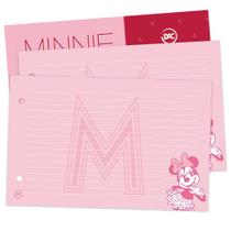 Refil c/ 80fls Para Caderno Pequeno Argolado Minnie - DAC