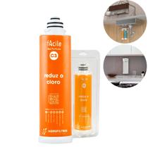 Refil C3 Filtro Agua Purificador Mangueira Cap Hidrofiltros Refil C3 Filtro Agua Purificador Mangueira Cap Hidrofiltros