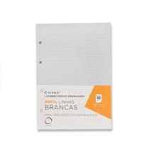 Refil Caderno Argolado 40FLS Offset Cinza 90g Linhas Brancas 17x24 - Cicero Refil Caderno Argolado 40FLS Offset Cinza 90g Linhas Brancas 17x24 - Cicero