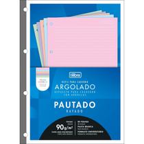 Refil Caderno Argolado Fichário Tiliflex Universitário Colorido 80 Folhas 90g/m² Tilibra