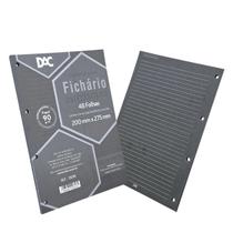 Refil Caderno Argolado Fichário Universitário 48 Folhas Pretas 90g/m² 200x275mm - Dac Refil Caderno Argolado Fichário Universitário 48 Folhas Pretas 90g/m² 200x275mm - Dac
