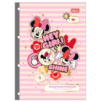 Refil Caderno Argolado Universitário 80 Fls Tiliflex Tilibra - Minnie 1