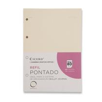 Refil Caderno Criativo 40 Folhas Pólen 80g Pontado A5 Cicero