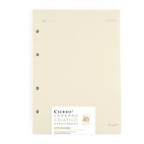 Refil Caderno Criativo Argolado Cícero Pólen 17x24 Pontado 9079 Refil Caderno Criativo Argolado Cícero Pólen 17x24 Pontado 9079