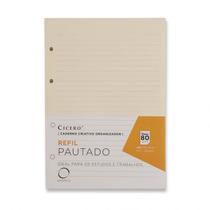 Refil Caderno Criativo Argolado Pólen Pautado Cicero