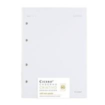 Refil caderno criativo cicero 40fls offset 90g s/pauta 17x24 Refil caderno criativo cicero 40fls offset 90g s/pauta 17x24