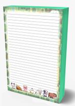 Refil Caderno de Disco 90g Medio 9 Furos Fazenda 100 Folhas