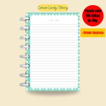 Refil Caderno de Disco Sistema Inteligente I Candy Tifanny
