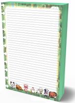 Refil Caderno Discos 90g Grande 11 Furos Fazenda 100 Folhas