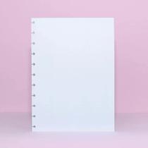 Refil Caderno Discos Inteligente Grande Pautas Branca 50 Fls