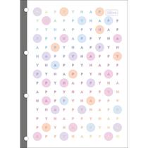 Refil Caderno Fichário Tiliflex Universitario Happy Tilibra
