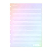 Refil Caderno Inteligente 120g Rainbow Grande Pautado Refil Caderno Inteligente 120g Rainbow Grande Pautado