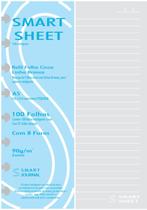 Refil Caderno Inteligente 90g 100 Fls Pauta Branca Pequeno Refil Caderno Inteligente 90g 100 Fls Pauta Branca Pequeno