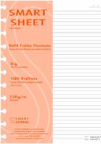 Refil Caderno Inteligente Discos 120g 100 Fls Pautado Grande