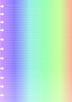 Refil Caderno Inteligente Gradiente Grande Linhas Brancas Refil Caderno Inteligente Gradiente Grande Linhas Brancas