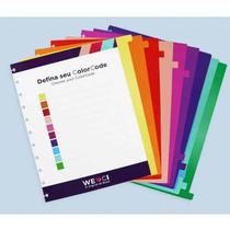 Refil Caderno Inteligente Grande Divisórias Colorcode