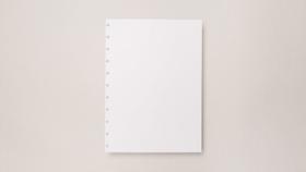 Refil Caderno Inteligente Grande Liso Compatível 75g 50f PM Refil Caderno Inteligente Grande Liso Compatível 75g 50f PM