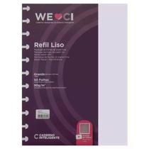 Refil Caderno Inteligente Liso Grande 90g c/ 50 Folhas - 4001