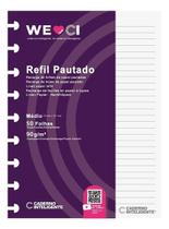 Refil caderno inteligente M pautado 50 folhas CIRM3003