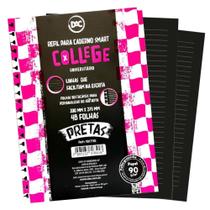 Refil Caderno Universitário Smart Dac 48Fls Preto Pautado