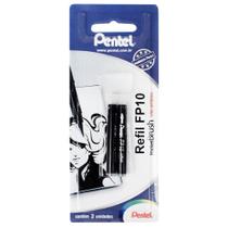 Refil Caneta Pincel Pocket Brush Preto 2 Unidades Fp10 1 Ed 1 ed Refil Caneta Pincel Pocket Brush Preto 2 Unidades Fp10 1 Ed 1 ed
