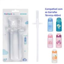 Refil Canudo Reposiçao Para Garrafas Inox 400ml Pimpolho