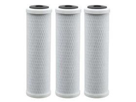 Refil Carbon Block 10 Micras 2.1/2'' 100% Carvão 600L/H Refil Carbon Block 10 Micras 2.1/2'' 100% Carvão 600L/H