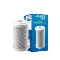 Refil carcaça carbon block 5" encaixe fit5 1019 planeta água