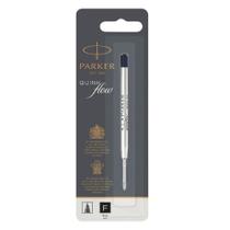 Refil Carga Esferográfica Parker Quink Flow Fina Preto Refil Carga Esferográfica Parker Quink Flow Fina Preto
