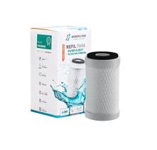 Refil Carvão Ativado 5" Hidro Filtros para Filtros de Água POU