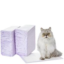 Refil Cat Pad Amazon Basics para Caixa Sanitária - Sem Perfume - Pacote com 80 Unidades