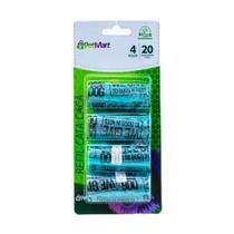 Refil Cata Caca Coco C/ 80 Saquinhos Saco Cachorro Gato Pets - Pet Mart Refil Cata Caca Coco C/ 80 Saquinhos Saco Cachorro Gato Pets - Pet Mart
