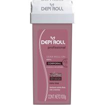 Refil Cera Depi Roll Corporal Rosa 100g
