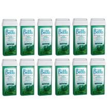 Refil Cera Depilatória Roll-On Depil Bella Algas Menta 12Un