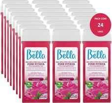 Refil Cera Depilatória Rollon Pink Pitaya 100g Depil Bella 24 Unidades