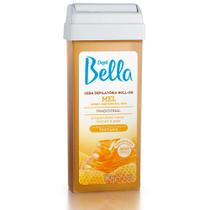 Refil Cera Quente Depilatória Roll-On Mel Depil Bella 100g Amarela Mel Ação Desodorante Extrato Oleoso de Favo de Mel