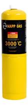 Refil Cilindro Gás Mapp Pro 400g Zak P/ Maçarico Portatil