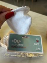 Refil coador my coffee 02un branco fechado