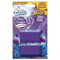 Refil com 2 Blocos Sanitários Lavanda - Novo Frescor